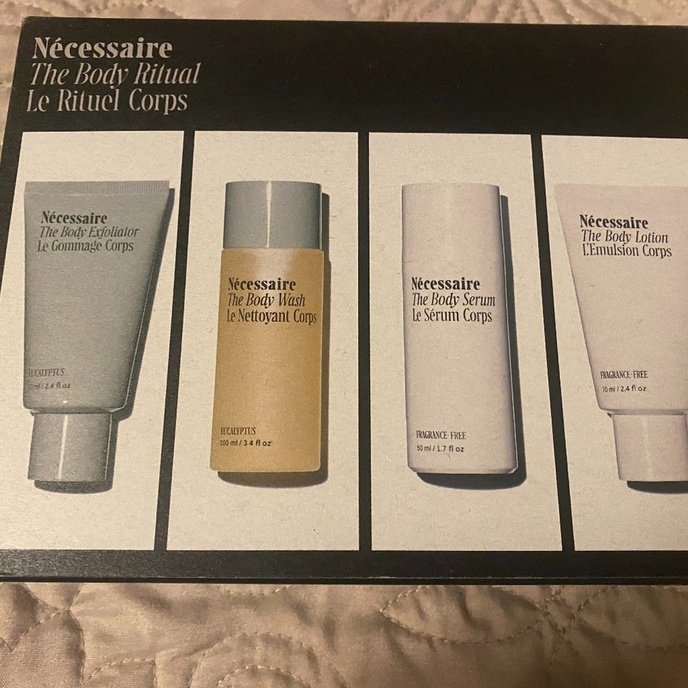 Necessaire The Body Ritual Mini Travel Kit NEW